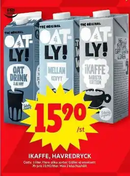 ICA Maxi IKAFFE, HAVREDRYCK erbjuda