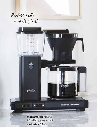 Moccamaster Kaffebryggare