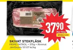 Willys SKIVAT STEKFLÄSK erbjuda