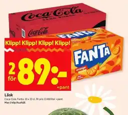 ICA Kvantum Läsk erbjuda
