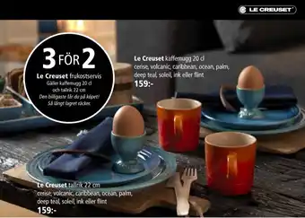 Le Creuset Tallrikar