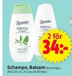 ICA Supermarket Schampo, Balsam erbjuda