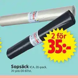 ICA Supermarket ICA Sopsäck erbjuda