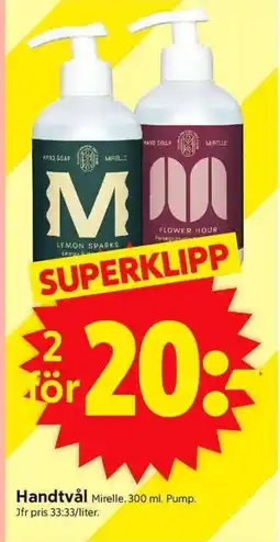 ICA Supermarket MIRELLE Handtvål erbjuda