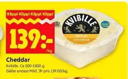 ICA Kvantum Cheddar erbjuda