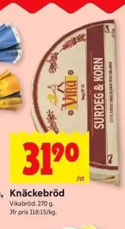 ICA Kvantum Knäckebröd erbjuda