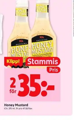 ICA Kvantum Honey Mustard erbjuda