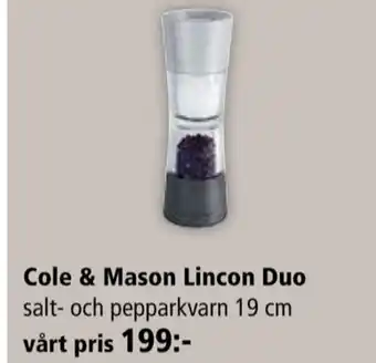 Kitch'n Cole & Mason Pepparkvarn erbjuda