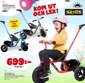Lekia Skills Trehjuling erbjuda