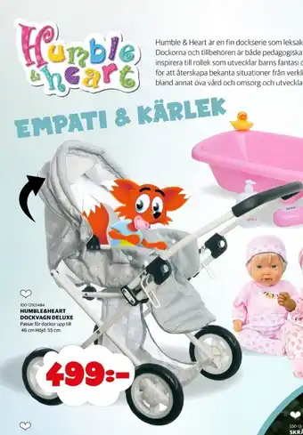 Lekia Humble & Heart Dockvagn erbjuda