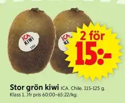 ICA Supermarket STOR GRÖN KIWI erbjuda