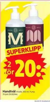 ICA Supermarket Handtvål Mirelle erbjuda