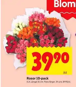 ICA Supermarket ROSOR 10-PACK erbjuda