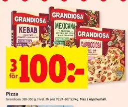 ICA Supermarket Pizza erbjuda