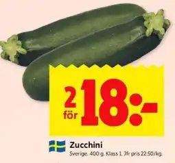ICA Supermarket Zucchini erbjuda