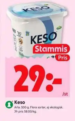 ICA Supermarket KESÓ erbjuda