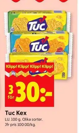 ICA Supermarket TUC KEX erbjuda