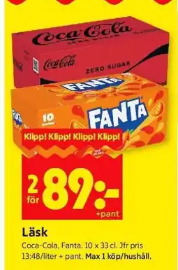 ICA Supermarket Läsk erbjuda
