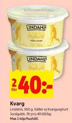 ICA Supermarket Kvarg erbjuda
