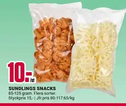 ÖoB Sundlings Snacks erbjuda