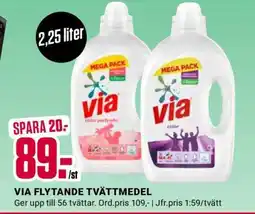 ÖoB VIA Flytande Tvättmedel erbjuda