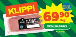 Stora Coop FLÄSKYTTERFILÉ erbjuda