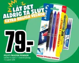 ÖoB PILOT Frixion Pennor erbjuda