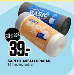 ÖoB SAPLEX AVFALLSPÅSAR erbjuda