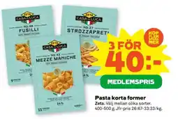 Stora Coop Pasta Korta Former erbjuda