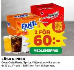 Coop LÄSK 6-PACK erbjuda