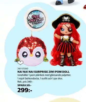 Lekia NaNaNa Surprise Dockor erbjuda
