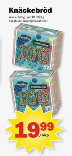 Pekås Knäckebröd, SEK 19.99 erbjuda