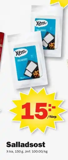 Pekås Salladsost, SEK 15 erbjuda