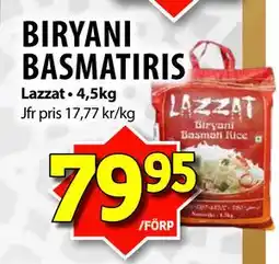 Matvärlden Tensta BIRYANI BASMATIRIS, SEK 79.95 erbjuda