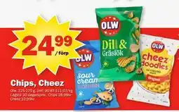 Pekås Chips, Cheez, SEK 24.99 erbjuda