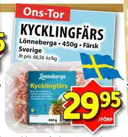 Matvärlden Tensta KYCKLINGFÄRS, SEK 29.95 erbjuda