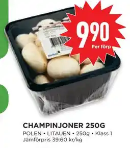 Willys Hemma CHAMPINJONER 250G, SEK 9.9 erbjuda
