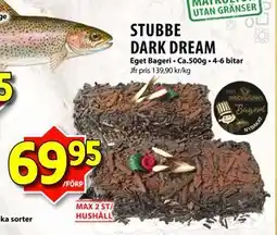 Matvärlden Tensta STUBBE DARK DREAM, SEK 69.95 erbjuda