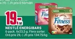 ÖoB NESTLÉ ENERGIBARS, SEK 19 erbjuda