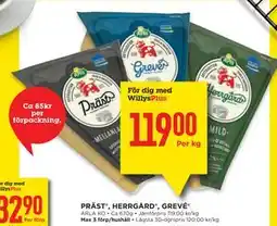 Willys PRÄST , HERRGÅRD , GREVÉ , Medlemspris erbjuda