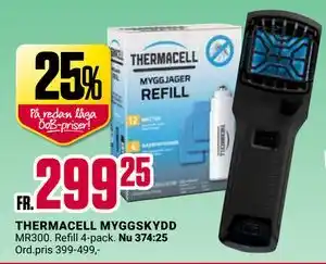 ÖoB THERMACELL MYGGSKYDD erbjuda