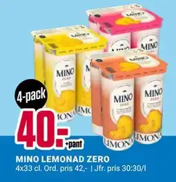 ÖoB MINO LEMONAD ZERO, SEK 40 erbjuda