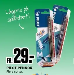 ÖoB PILOT PENNOR erbjuda