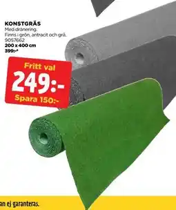 Jem&Fix KONSTGRÄS, SEK 249 erbjuda