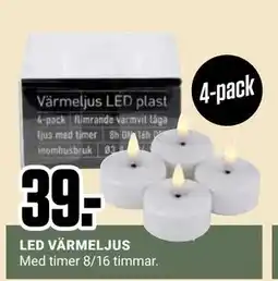 ÖoB LED VÄRMELJUS, SEK 39 erbjuda