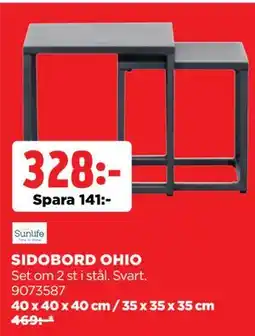 Jem&Fix SIDOBORD OHIO, SEK 328 erbjuda