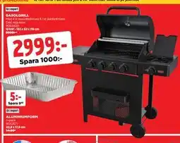 Jem&Fix GASOLGRILL, SEK 2999 erbjuda
