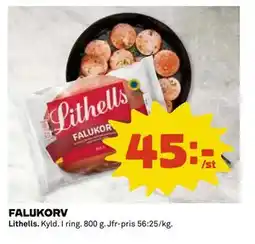 Coop Daglivs FALUKORV, SEK 45 erbjuda