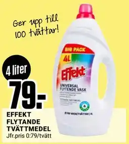 ÖoB EFFEKT FLYTANDE TVÄTTMEDEL, SEK 79 erbjuda