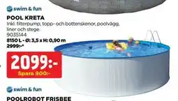 Jem&Fix POOL KRETA, SEK 2099 erbjuda